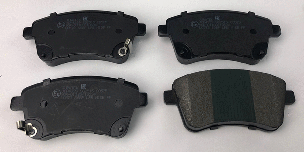 Brake Pad Set, disc brake (JCP4339)