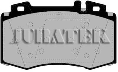 Brake Pad Set, disc brake (JCP1661)