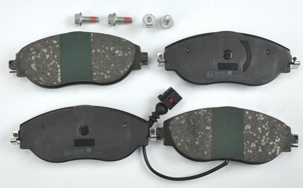 Brake Pad Set, disc brake (JCP8099)