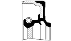 Shaft Seal, manual transmission (410451-V)