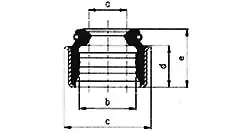 Seal Ring, valve stem (4S-041-V)