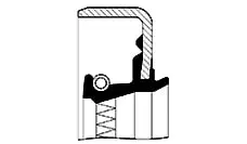 Shaft Seal, wheel hub (417086-V)