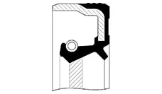 Shaft Seal, crankshaft (410392-V)