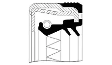 Shaft Seal, wheel hub (417109)