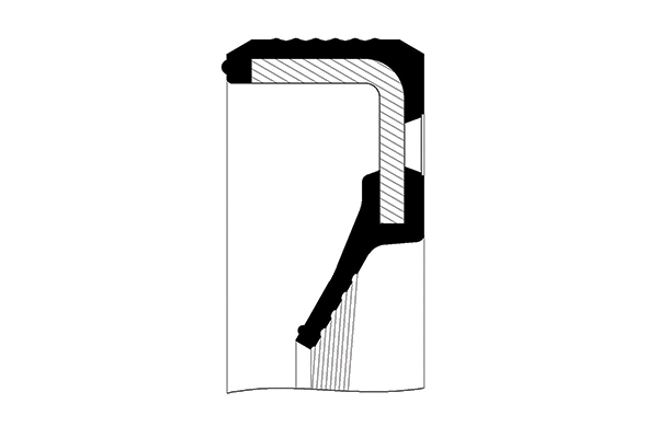 Shaft Seal, crankshaft (410505-V)