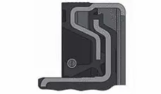 Shaft Seal, wheel hub (412312-VN)