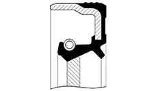 Shaft Seal, crankshaft (410341-V)