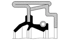 Shaft Seal, manual transmission (047753-P)