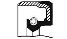 Shaft Seal, manual transmission (040748-V)