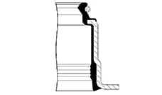 Seal Ring, valve stem (4S-054-V)
