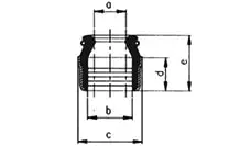 Seal Ring, valve stem (4S-021-V)