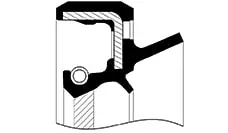 Shaft Seal, manual transmission (045886-P)