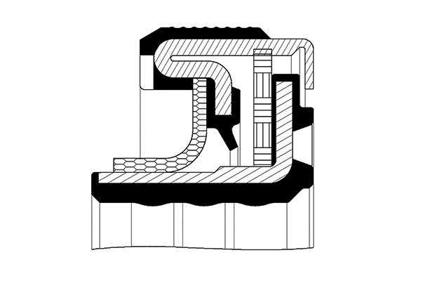 Shaft Seal, crankshaft (415261-FPK)