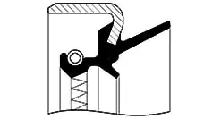 Shaft Seal, wheel hub (415192)