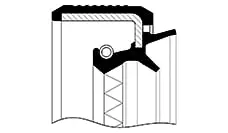 Shaft Seal, differential (046117-P)