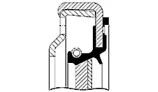 Shaft Seal, manual transmission (041063-P)