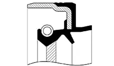 Shaft Seal, differential (041139-P)