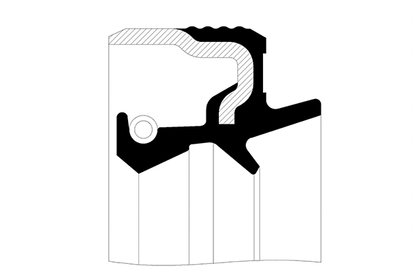 Shaft Seal, wheel hub (045888)