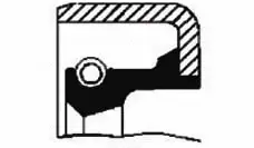 Shaft Seal, differential (410356-V)