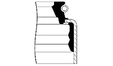 Seal Ring, valve stem (4S-022-V)