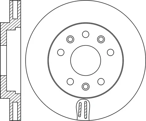 Brake Disc (FR1023V)
