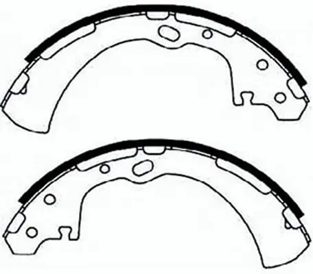 Brake Shoe Set (FT2130)
