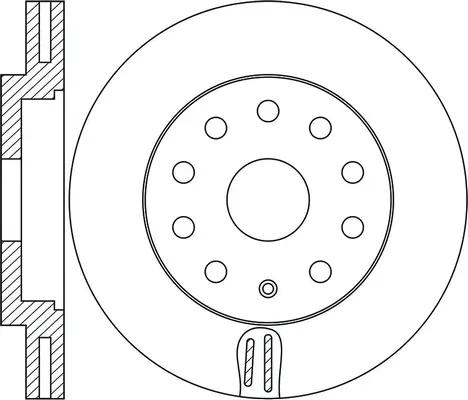 Brake Disc (FR0931V)