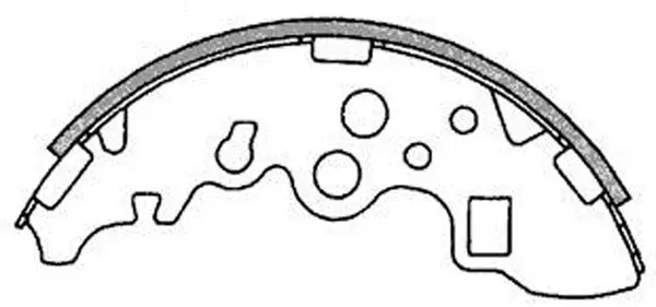 Brake Shoe Set (FT5245)