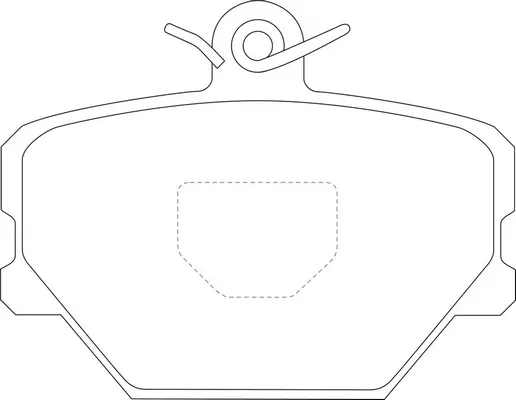 Brake Pad Set, disc brake (FP1252)