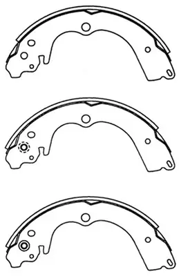 Brake Shoe Set (FT0757)