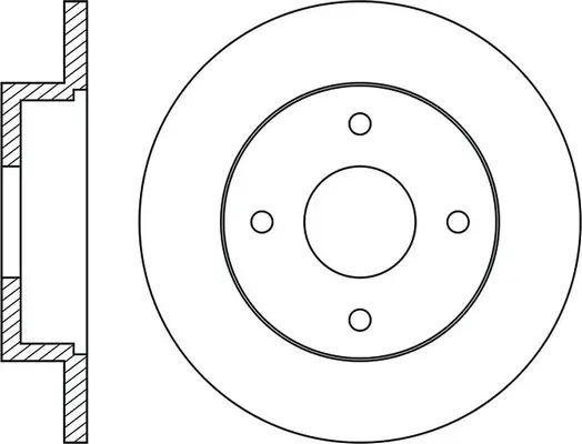 Brake Disc (FR0153)