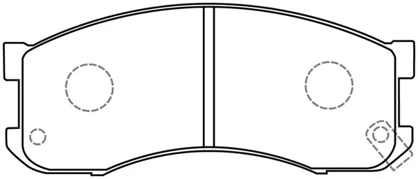Brake Pad Set, disc brake (FP0428)