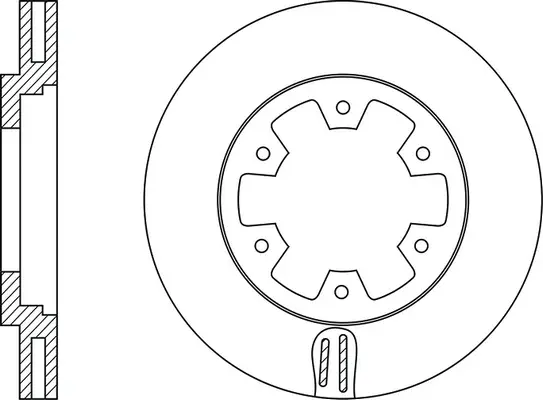 Brake Disc (FR0138V)