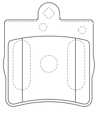 Brake Pad Set, disc brake (FP0779)