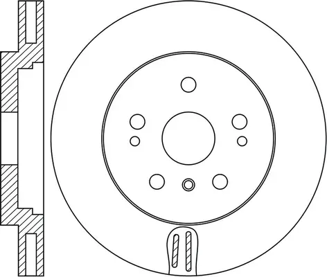 Brake Disc (FR0836V)