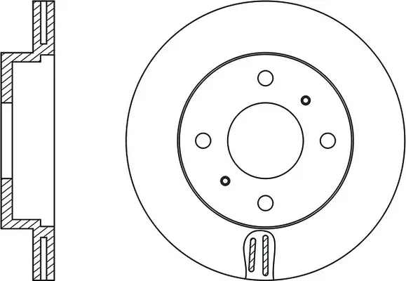 Brake Disc (FR0216V)