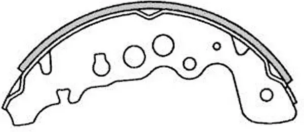 Brake Shoe Set (FT0738)