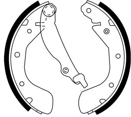 Brake Shoe Set (FT2111)