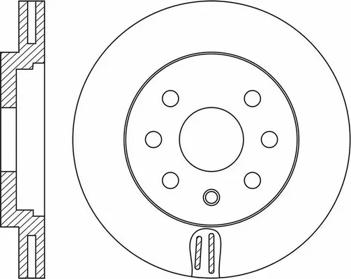 Brake Disc (FR0782V)
