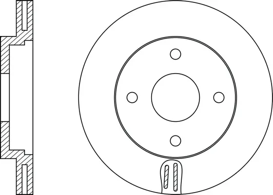 Brake Disc (FR0222V)