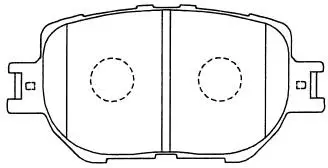 Brake Pad Set, disc brake (FP1070)