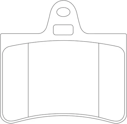Brake Pad Set, disc brake (FP2321)