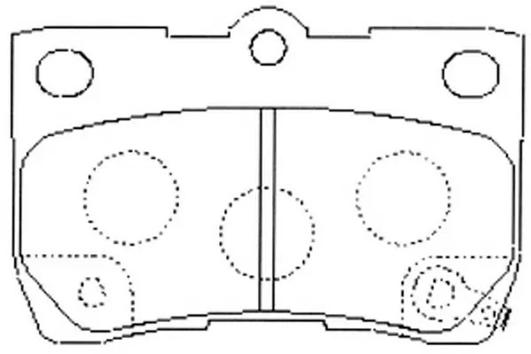 Brake Pad Set, disc brake (FP1113)