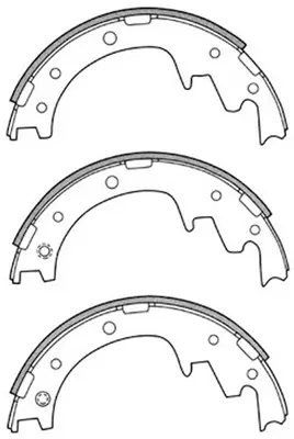 Brake Shoe Set (FT3293)