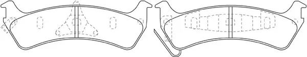 Brake Pad Set, disc brake (FP0667)