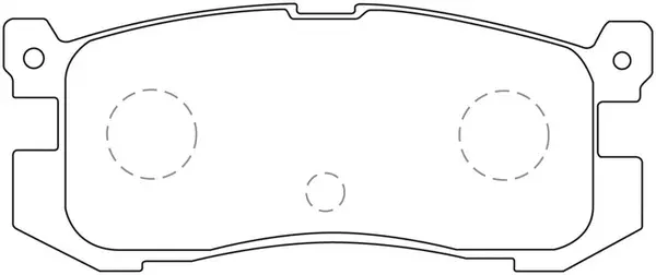 Brake Pad Set, disc brake (FP0400)