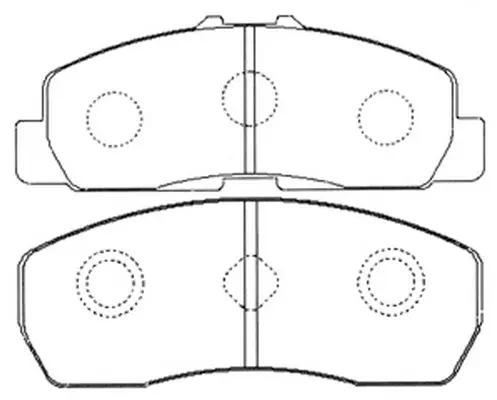 Brake Pad Set, disc brake (FP7175)