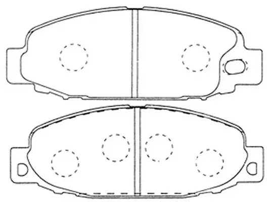 Brake Pad Set, disc brake (FP3131)