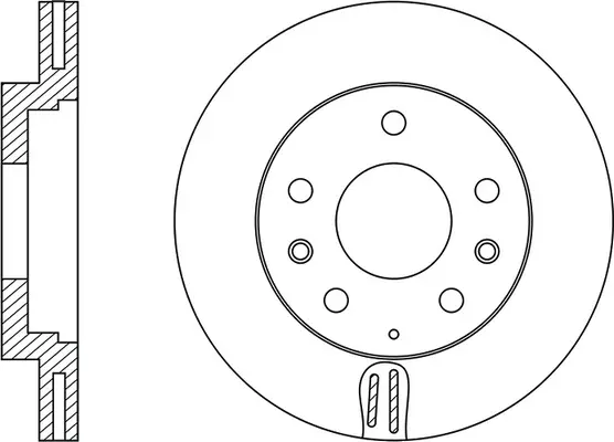 Brake Disc (FR0619V)