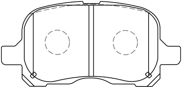 Brake Pad Set, disc brake (FP0741)